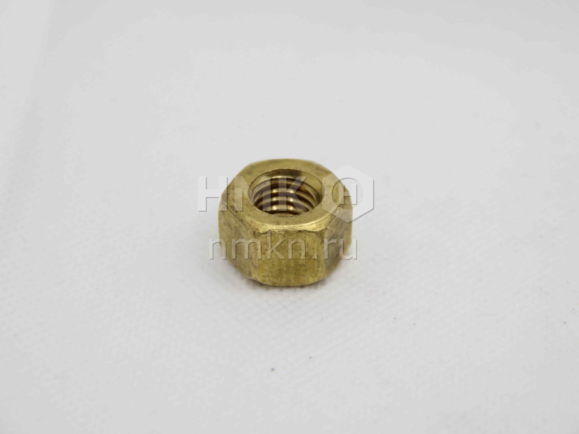 Гайка М10*1 латунь кл 17  250537 гайка м10*1 латунь кл 17  250537 в интернет-магазине НМК