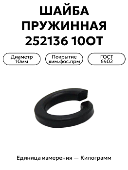 шайба 252136 п2 10от в Нижнем Новгороде