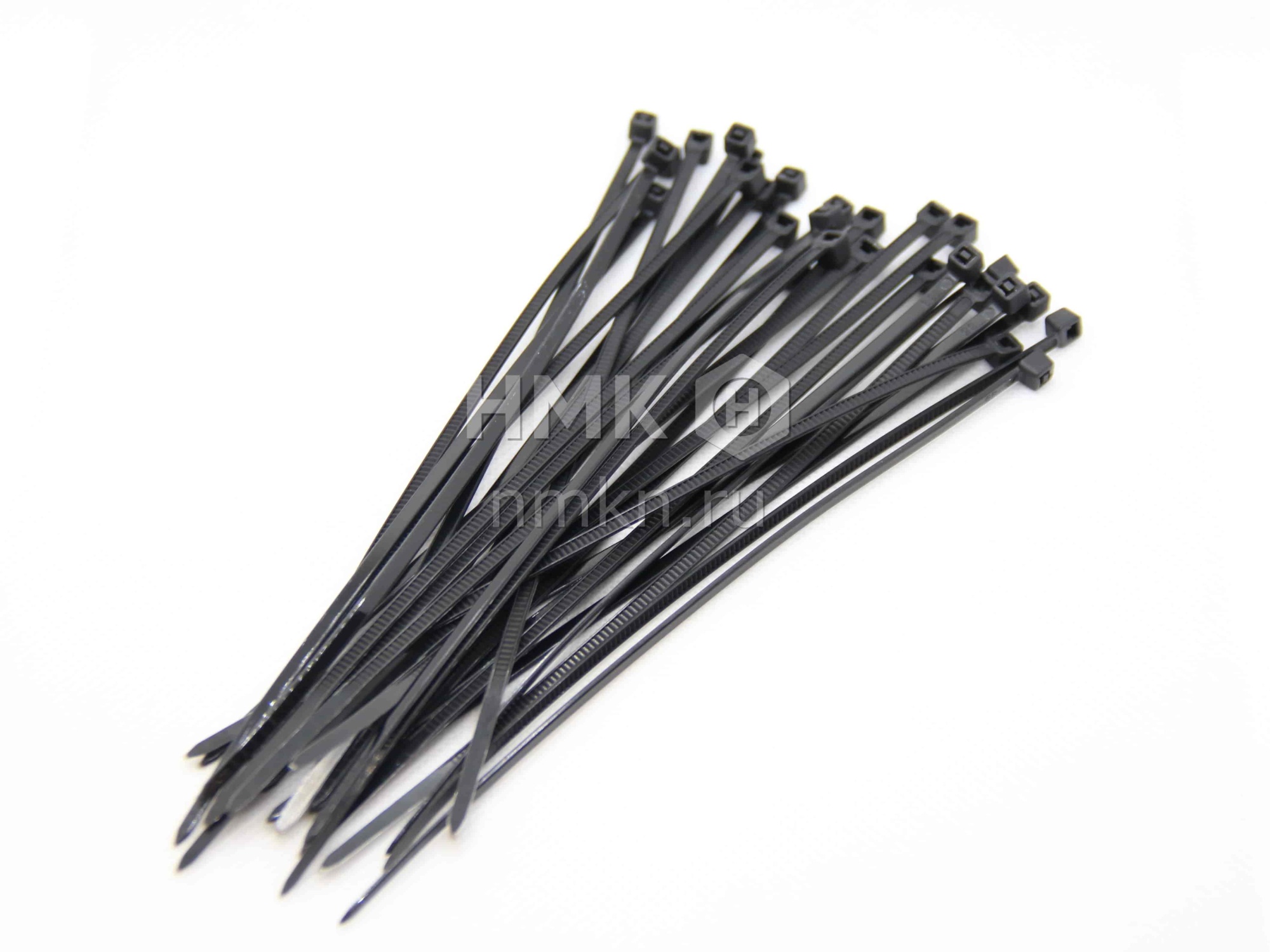 хомут нейлоновый 4,8*250 черн (100 шт) в интернет-магазине НМК